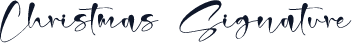 Christmas Signature