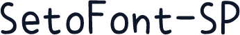 SetoFont-SP