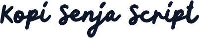 Kopi Senja Script
