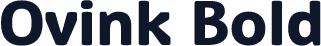 Ovink Bold