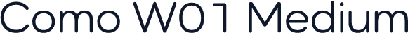 Como W01 Medium