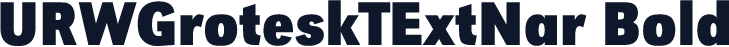 URWGroteskTExtNar Bold