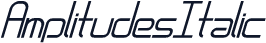 AmplitudesItalic