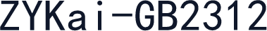 ZYKai-GB2312