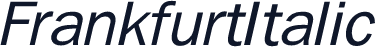 FrankfurtItalic