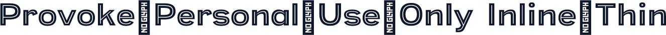 Provoke-Personal-Use-Only Inline-Thin