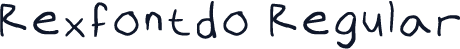 Rexfontdo Regular