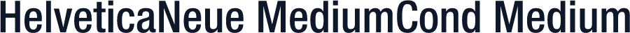 HelveticaNeue MediumCond Medium