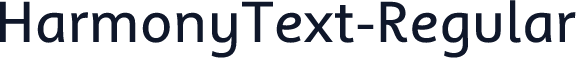HarmonyText-Regular
