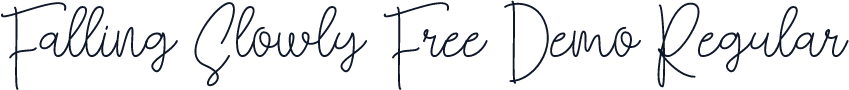 Falling Slowly Free Demo Regular