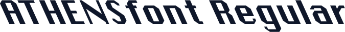 ATHENSfont Regular