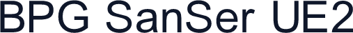 BPG SanSer UE2