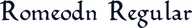 Romeodn Regular