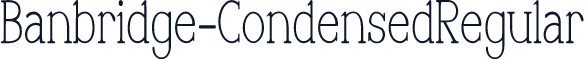Banbridge-CondensedRegular