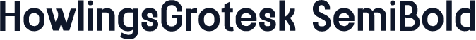 HowlingsGrotesk SemiBold