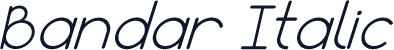 Bandar Italic