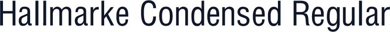 Hallmarke Condensed Regular