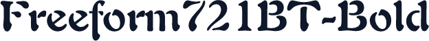 Freeform721BT-Bold
