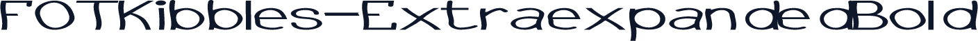 FOTKibbles-ExtraexpandedBold