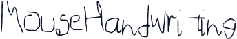 MouseHandwriting