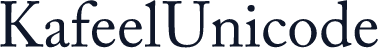 Kafeel Unicode