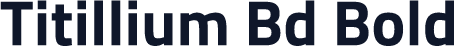 Titillium Bd Bold