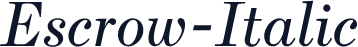 Escrow-Italic