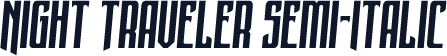 Night Traveler Semi-Italic