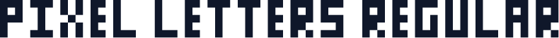Pixel Letters Regular