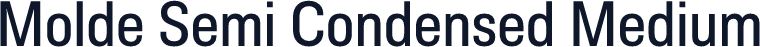 Molde Semi Condensed Medium