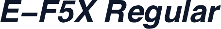 E-F5X Regular