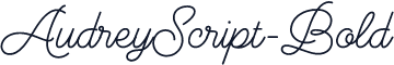 AudreyScript-Bold