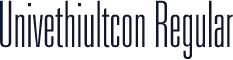Univethiultcon Regular