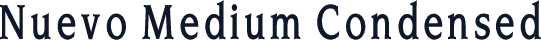 Nuevo Medium Condensed