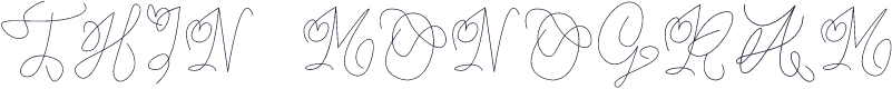Thin Monogram