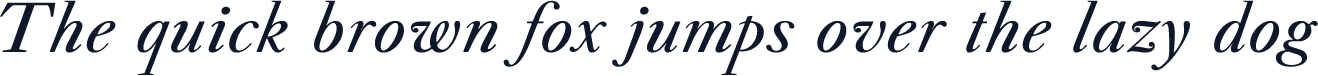 Caslon OS Italic