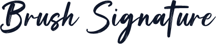 Brush Signature