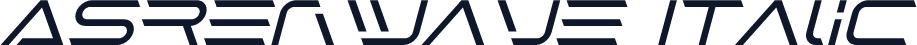 Asrenwave Italic