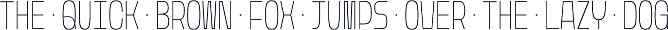 Rasterquan Condensed Thin