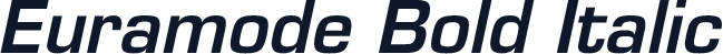 Euramode Bold Italic