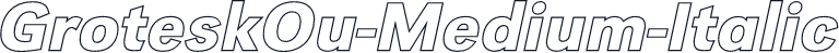 GroteskOu-Medium-Italic