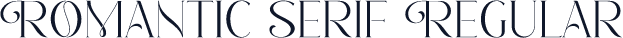 Romantic Serif Regular
