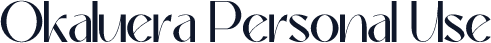 Okaluera Personal Use