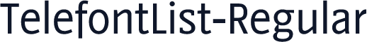 TelefontList-Regular