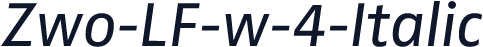 Zwo-LF-w-4-Italic