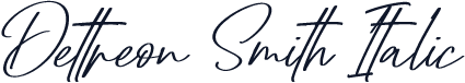 Dettreon Smith Italic