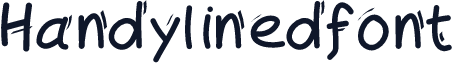 Handylinedfont
