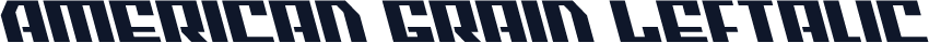 American Grain Leftalic