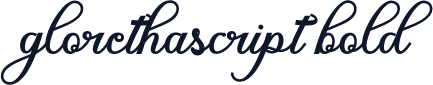 glorethascript bold
