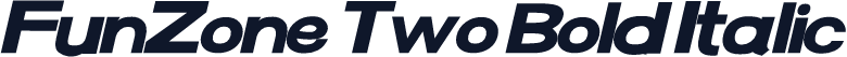 FunZone Two Bold Italic
